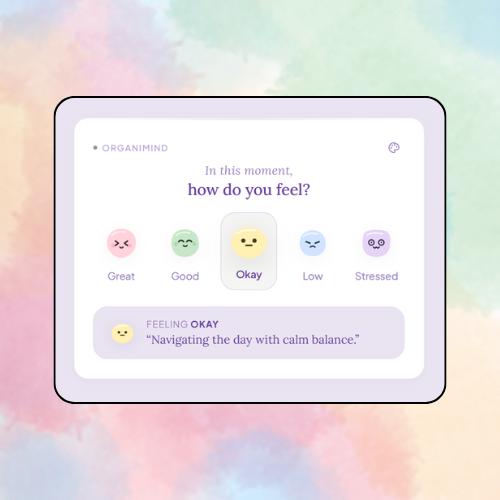Aesthetic Mood Tracker Widget widget preview
